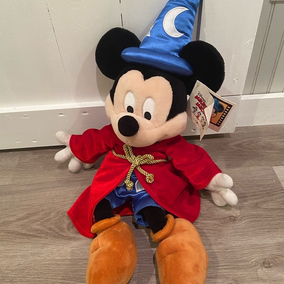 NWT Vintage Disney 22 Inch Sorcerer Mickey Plush - Picture 1 of 5